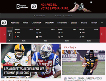 Tablet Screenshot of lcf.ca